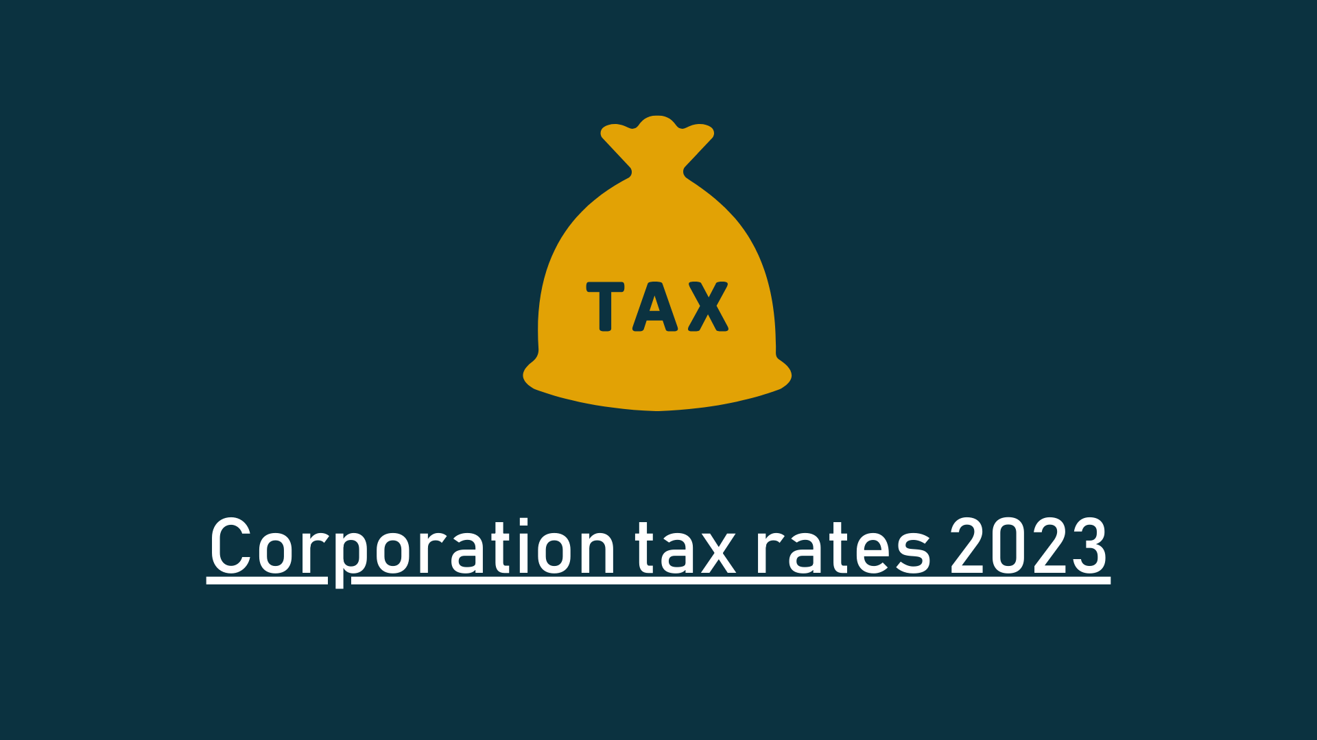 Read more about the article Corporation tax rates 2023