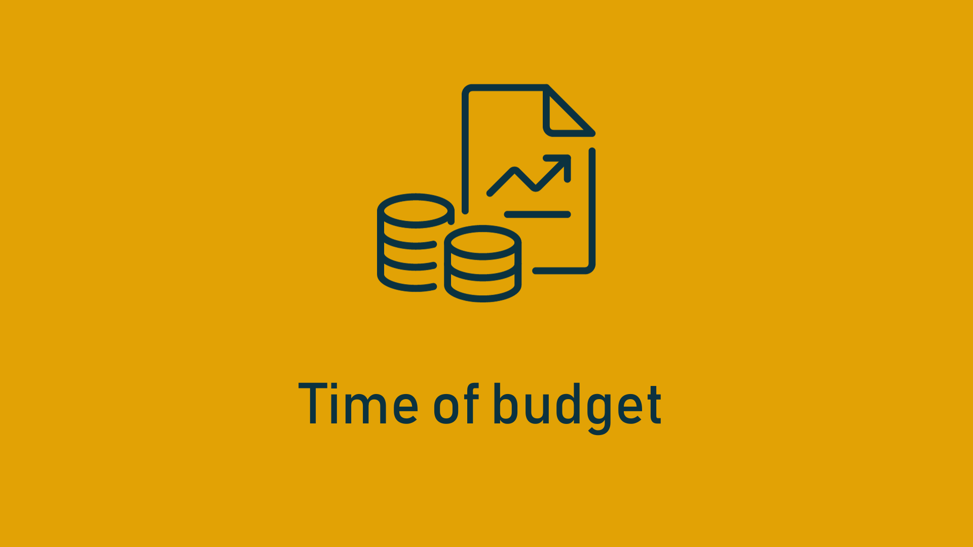 You are currently viewing Time of budget